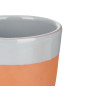 BICCHIERE TERRACOTTA 330ML GRIGIO