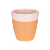 EARTHENWARE GLASS 330ML PINK