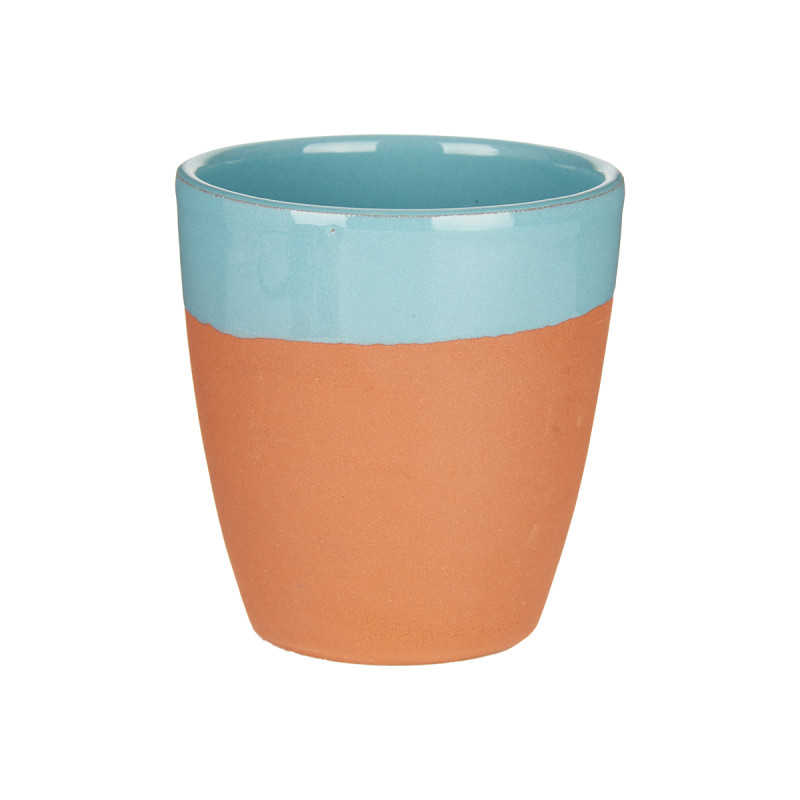 VASO BARRO 330ML TURQUESA