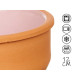 SET 6 CASSEROLES ARGILE 12 CM COULEUR ROSE