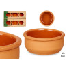 SET 6 PENTOLE TERRACOTTA 8 CM C MARRONE