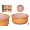 SET 6 CASSEROLES ARGILE 8 CM COULEUR ROSE