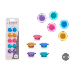 SET 10 CALAMITE PASTELLO PICCOLE
