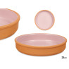 PENTOLA TERRACOTTA 23 CM COL ROSA 