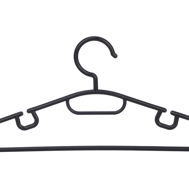 SET 6 HANGERS ASSORTED 3 NEUTRAL COLOURS