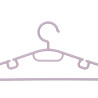 SET 6 HANGERS ASSORTED 3 PASTEL COLOURS