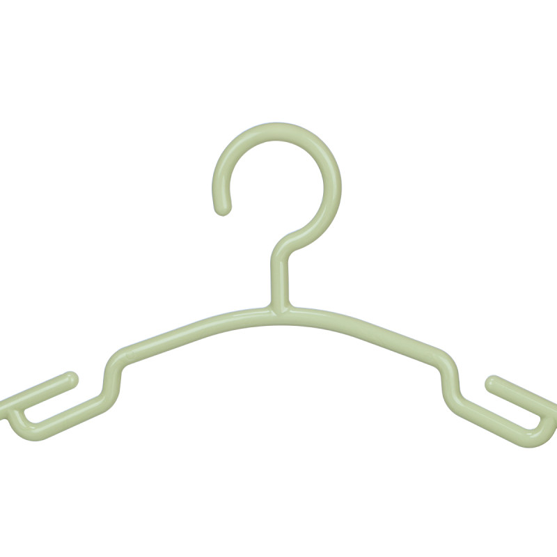 SET 6 KIDS HANGERS ASSORTED 4 COLOURS PASTEL