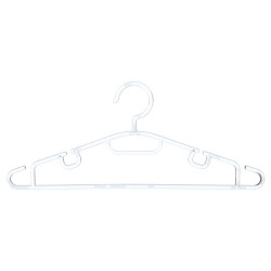 SET 4 GANCI TRASPARENTE