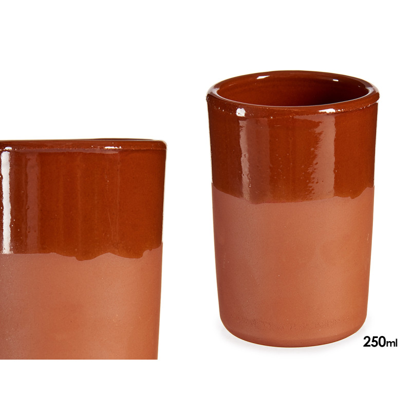 BICCHIERE TERRACOTTA 250ML