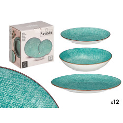 LOUCA PORCELANA 12 PCS VERDE