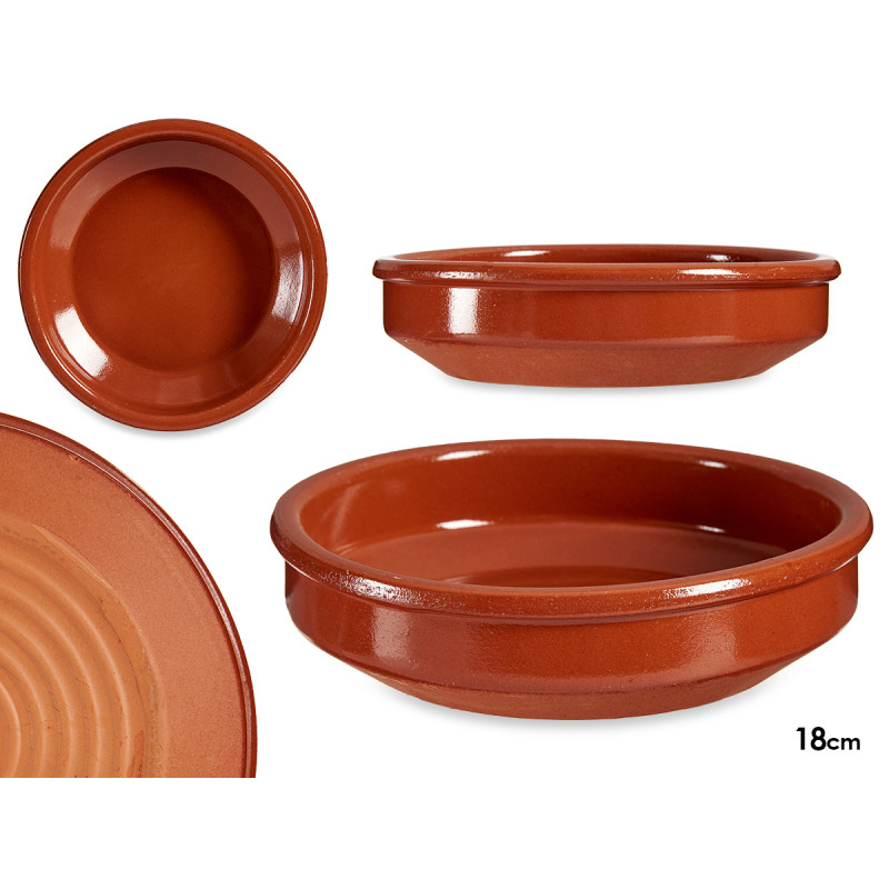 TERRE CUITE SANS ANSE 18 CM
