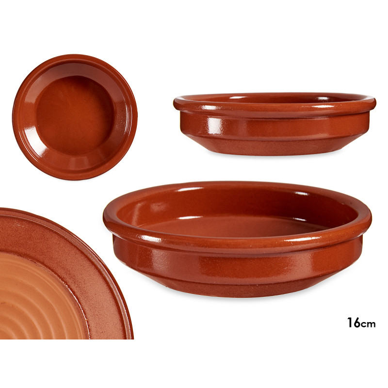 ROUNDED COOKING POT W HANDLE 16Ï CM