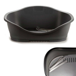 CUCCIA PET PLASTICA MEDIA GRIGIO