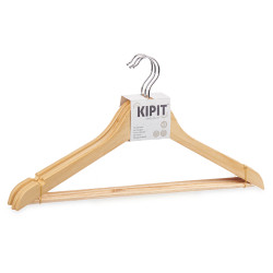 SET 3 APPENDINI LEGNO NATURALE