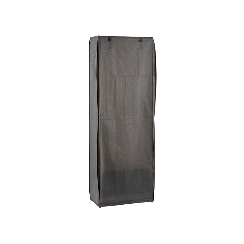 PORTEMANTEAU TOILE 2 TIROIRS GRIS