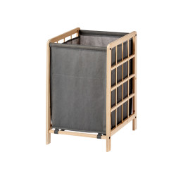 CESTA VESTITI GRIGIO