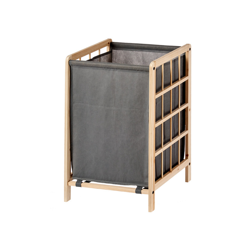 CESTA VESTITI GRIGIO