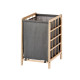 PANIER LINGE GRIS 