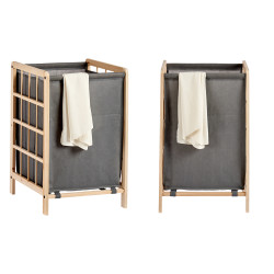 CESTO DE ROUPA CINZENTO 