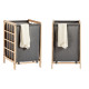 PANIER LINGE GRIS 