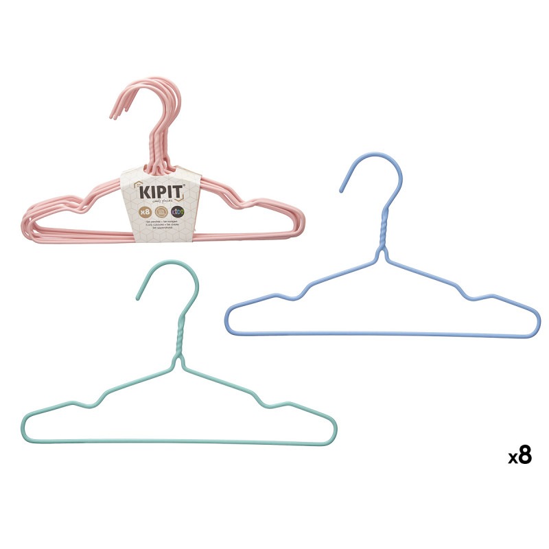 CONJ 8 CABIDES METALICOS INFANTIS SILICONE SORT3