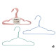 SET 8 CINTRES MÉTAL ENFANTS SILICONE ASSORT  3