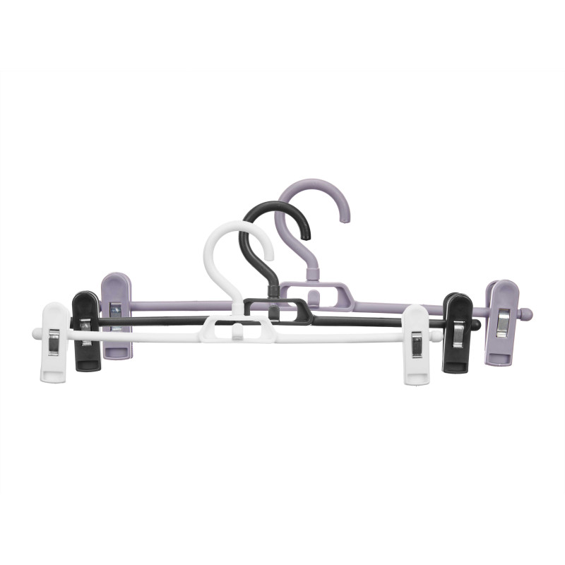 SET 4 GRUCCE PINZE 3 COLORI ASSORT. SCURE