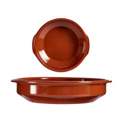 TERRE CUITE / TERRINE RONDE DIAM 38CM