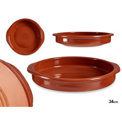 TERRE CUITE / TERRINE RONDE DIAM 34 CM
