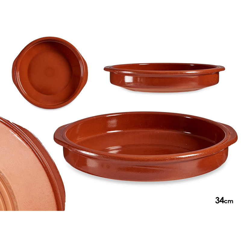 CAZUELA REDONDA DIAM 34 CM