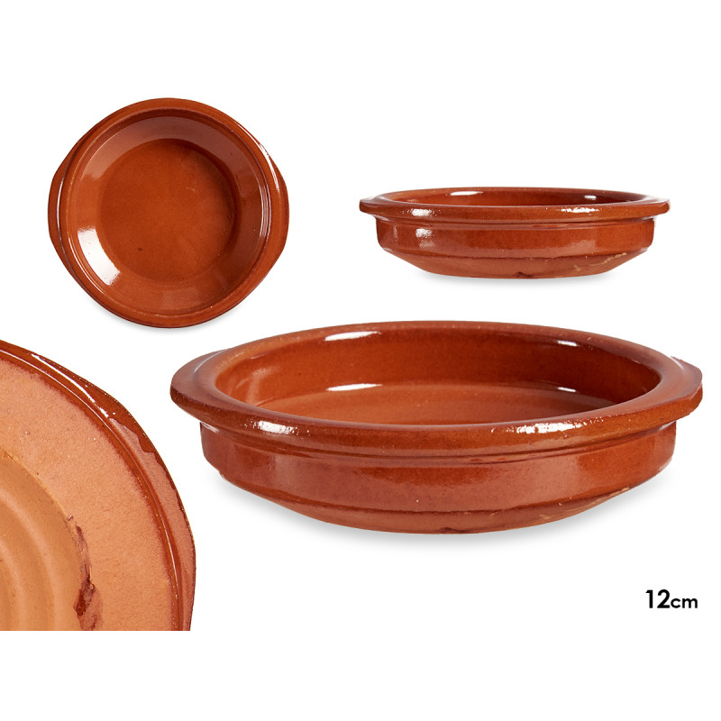 TERRE CUITE / TERRINE RONDE DIAM 12 CM C