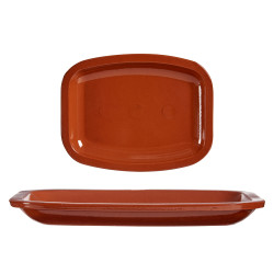 BANDEJA PLANA RECTANGULAR 26 X 20 CM