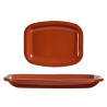 BANDEJA CHATA RETANGULAR 26 X 20 CM