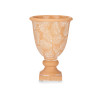 VASO FORMATO COPO TERRACOTA GRANDE FOLHAS 17X25