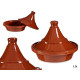 TERRE CUITE / TAJINE DIAM 27 X 6.5 CM