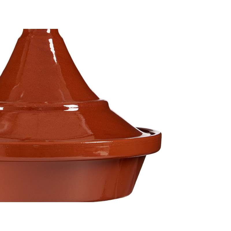 TERRE CUITE / TAJINE DIAM 27 X 6.5 CM