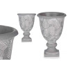 VASO FORMATO COPO CIMENTO GRANDE FOLHAS 17X26