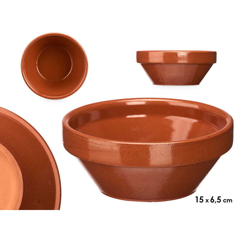 BACIA SOPA/GAZPACHO DIAM 15 X 6.5 CM