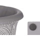 VASO FORMATO COPO CIMENTO GRANDE FOLHAS 17X26