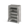 5 SHELVES SHOE RACK GREY
