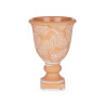 TERRACOTTA CUP LEAVES MEDIUM 13X19,5