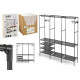 ARMARIO ORGANIZADOR TRIPLE PERCHA