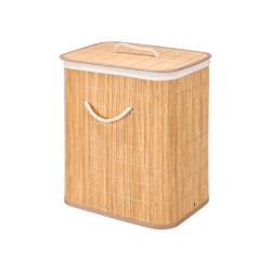 PONGOTUDO BAMBU RETANGULAR TECIDO NATURAL 60L