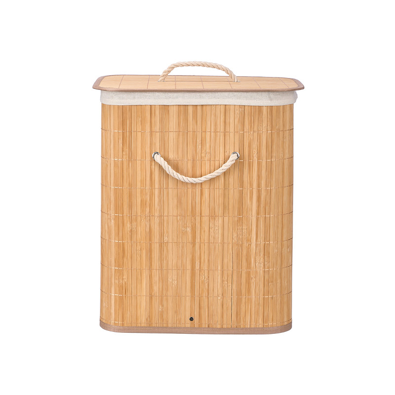 PONGOTUTTO BAMBU RETTANGOLARE TESSUTO NATURALE 60L