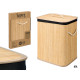 PONGOTODO BAMBU RECTANGULAR TELA NEGRA 60L