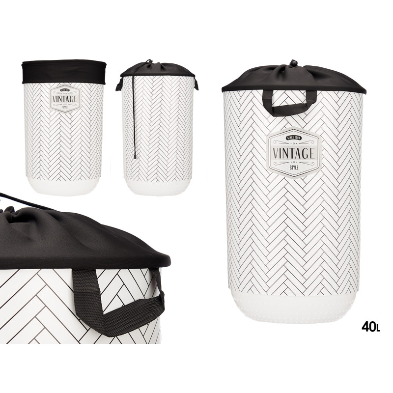 CESTINO PLASTIC 40L CHIUS TES VINTAGE