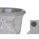VASO FORMATO COPO CIMENTO MEDIO FOLHAS 13X19,5