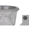 VASO FORMATO COPO CIMENTO MEDIO FOLHAS 13X19,5