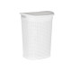 LAUNDRY BASKET WHIT TAP 60L WHITE