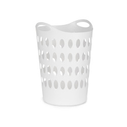 CESTO PLASTICO 50L C/ASAS BRANCO